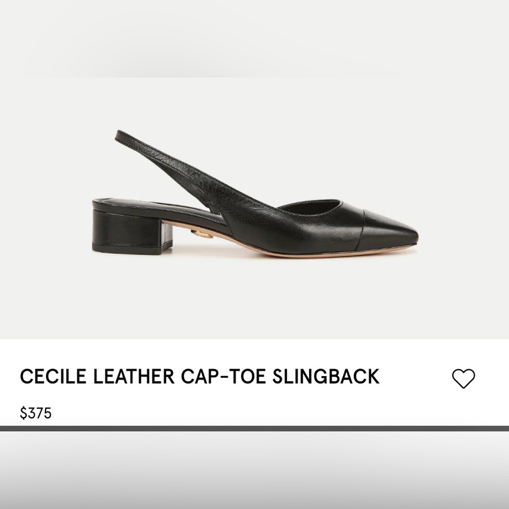 Cecile Veronica Beard Slingbacks Size 6.5